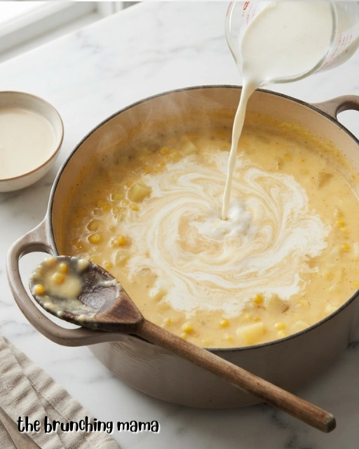Homemade Creamy Corn Chowder