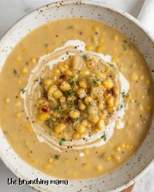 Homemade Creamy Corn Chowder