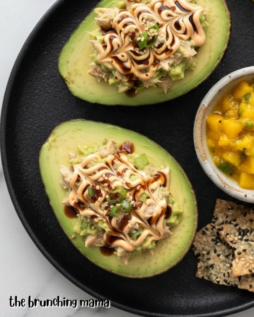 Spicy Tuna Stuffed Avocado