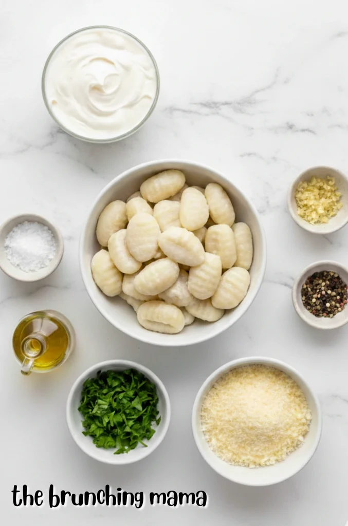 Easy Creamy Alfredo Gnocchi