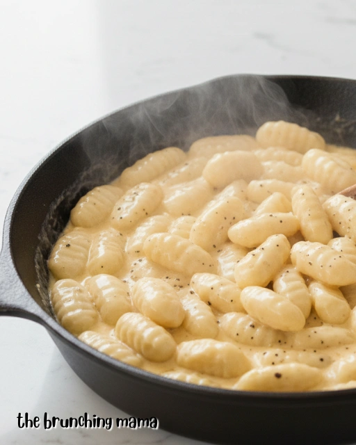 Easy Creamy Alfredo Gnocchi