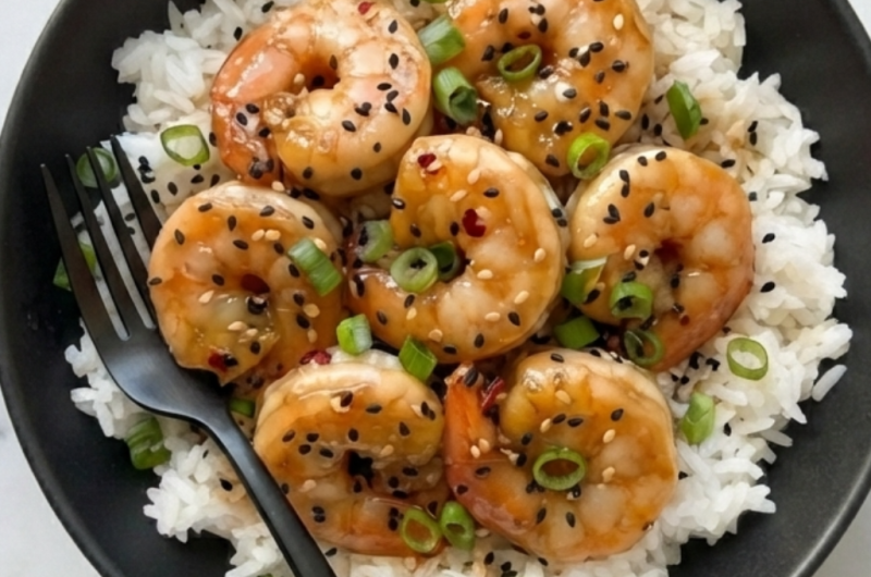 Sesame Ginger Shrimp