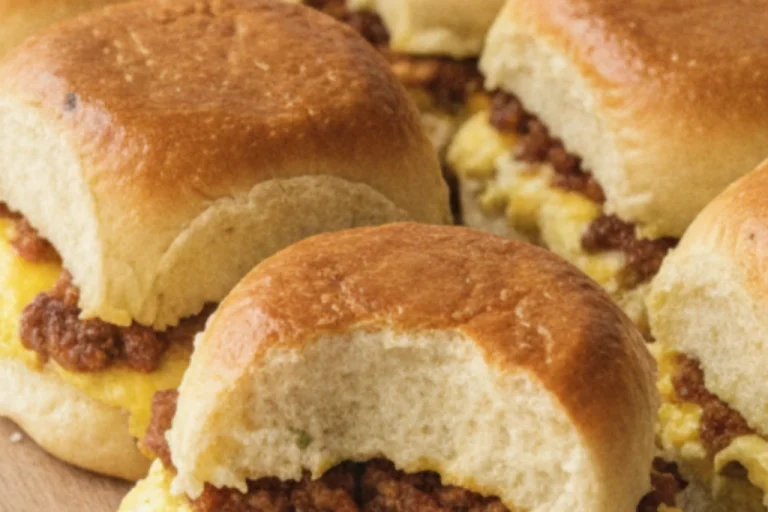 Easy Rolls with Turkey Sausage Egg and Cheese