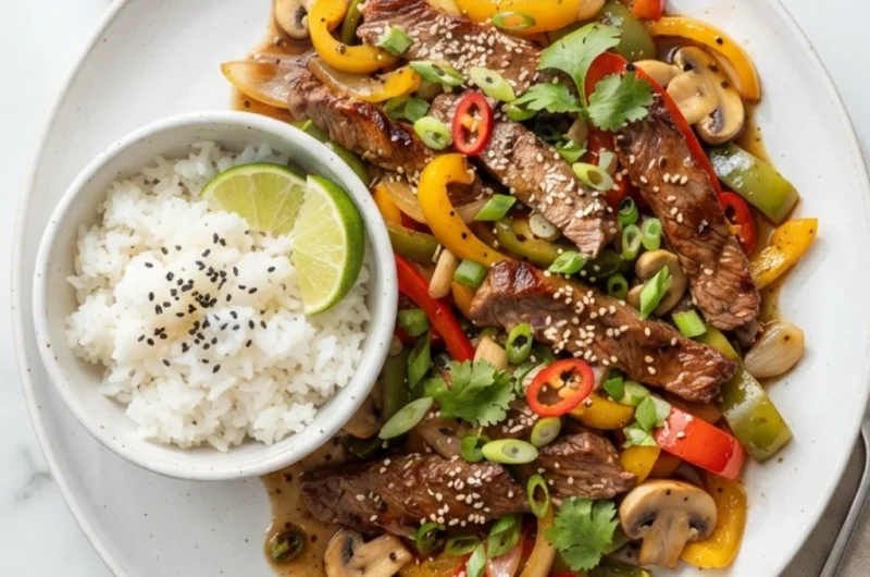 Pepper Steak Stir Recipe
