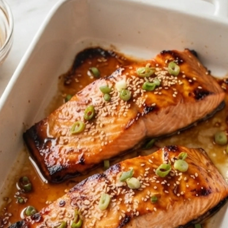 Baked Teriyaki Salmon