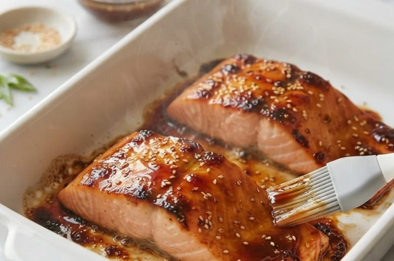 Baked Teriyaki Salmon