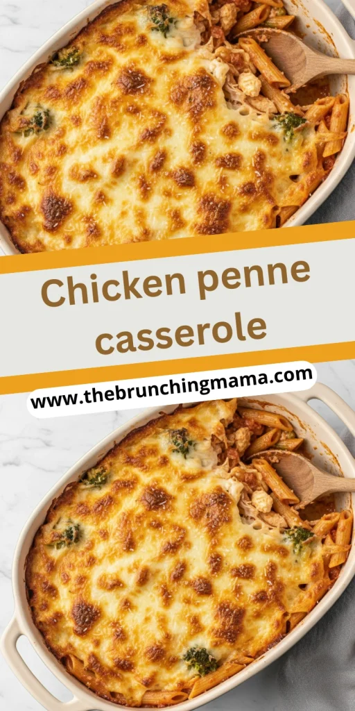 Homemade Chicken Penne Casserole