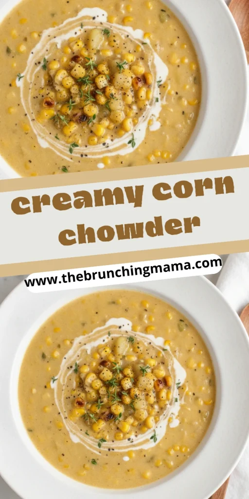 Homemade Creamy Corn Chowder