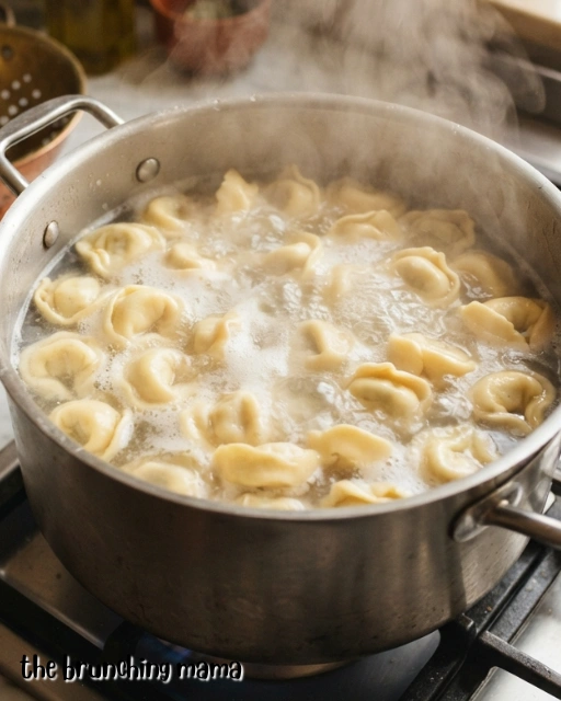 Homemade Alfredo Tortellini Bake