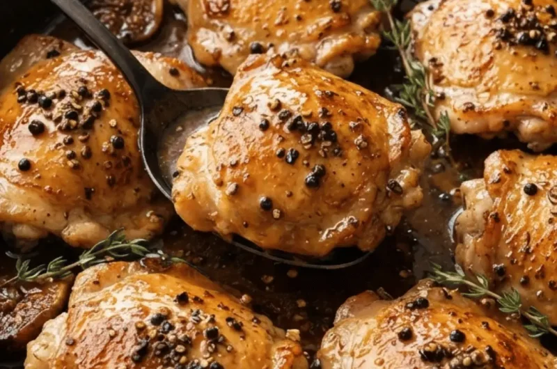 Chicken au Poivre