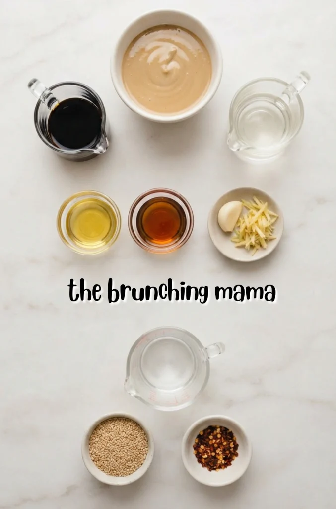 Homemade Creamy Sesame Dressing