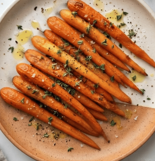 Roasted Carrots With Thyme