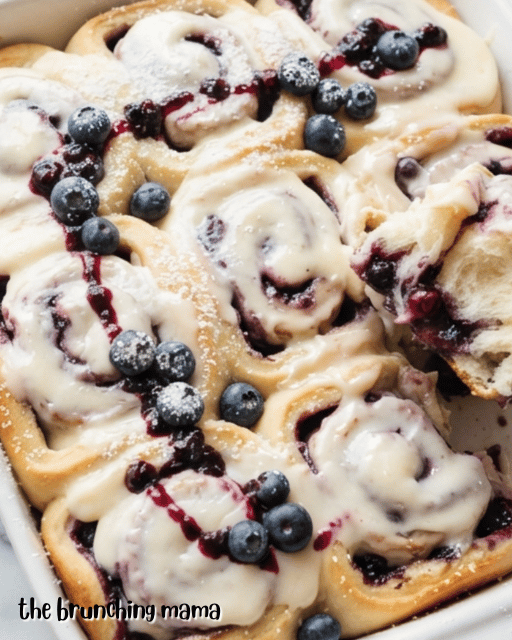 Best Blueberry Cinnamon Rolls