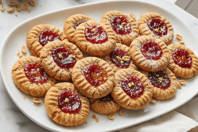 Peanut Butter and Jelly Cookies