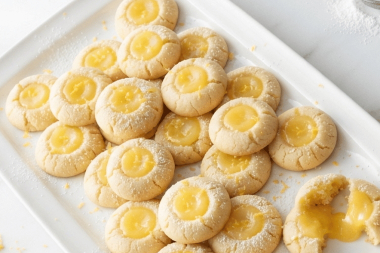 Lemon Thumbprint Cookies