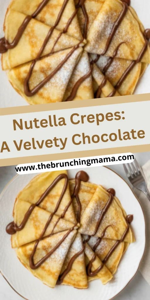 Easy Nutella Crepes: A Velvety Chocolate